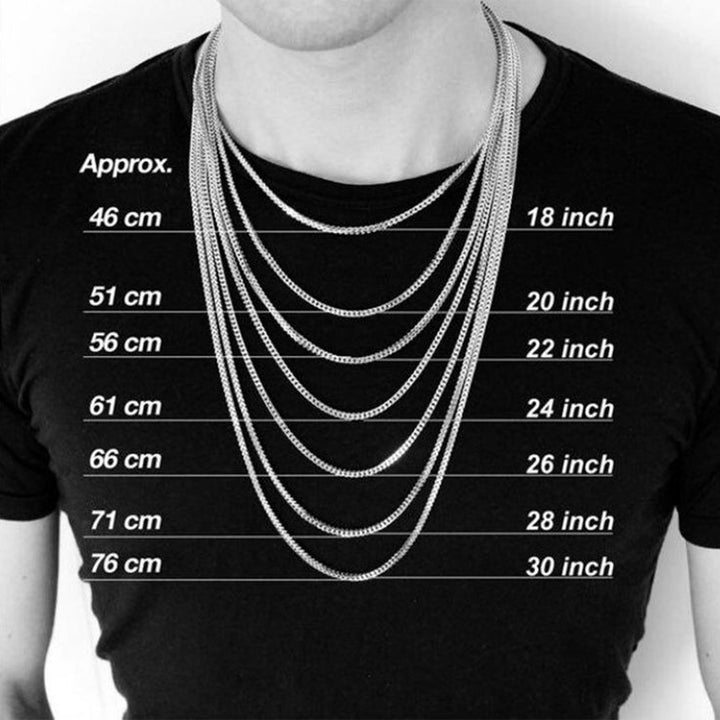 A Complete Guide to Select the Ideal Chain Length for Men