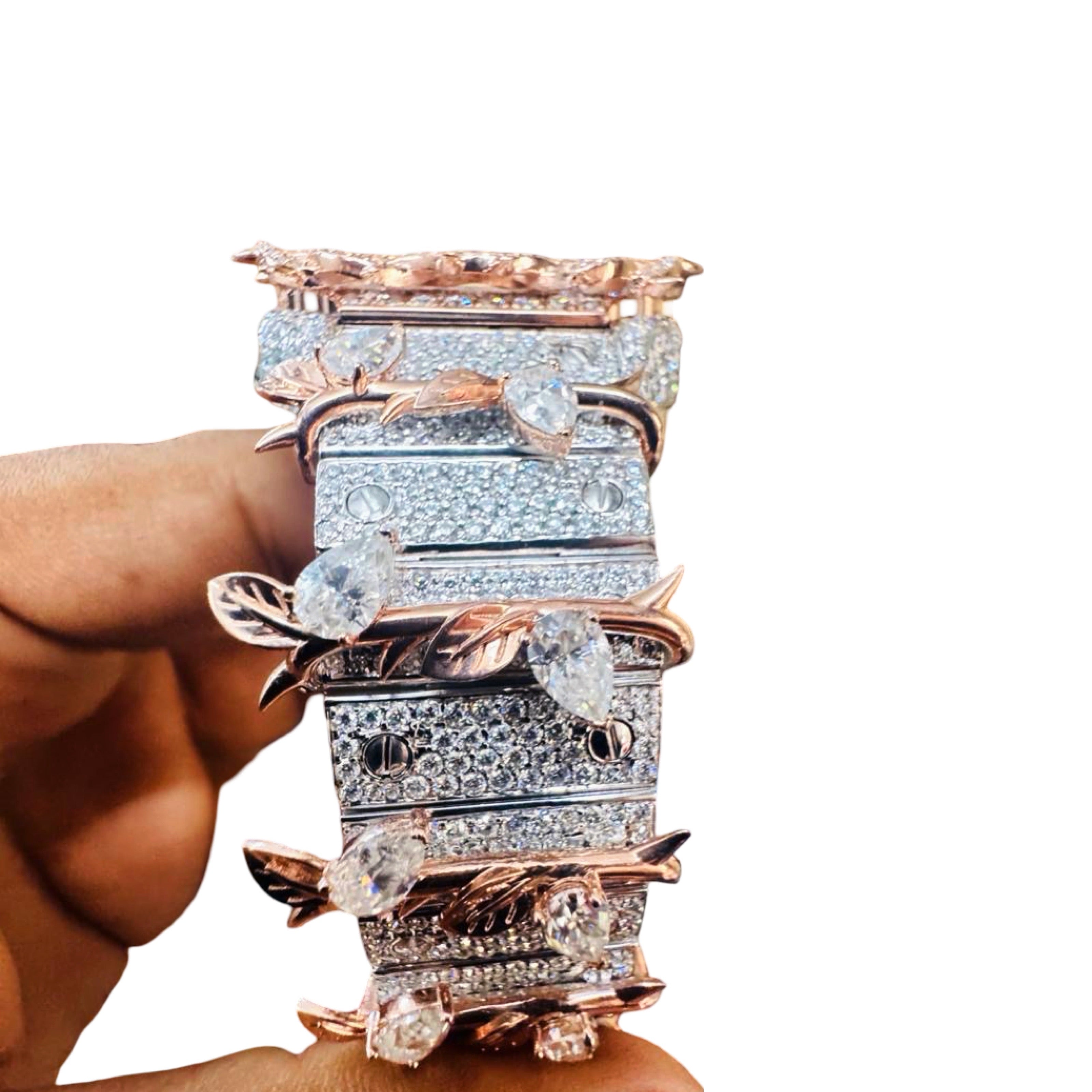 Cartier Moissanite Watch