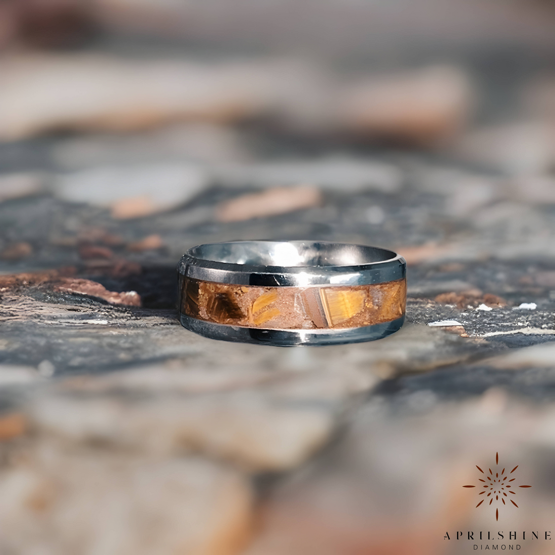 Tiger Eye Stone Ring