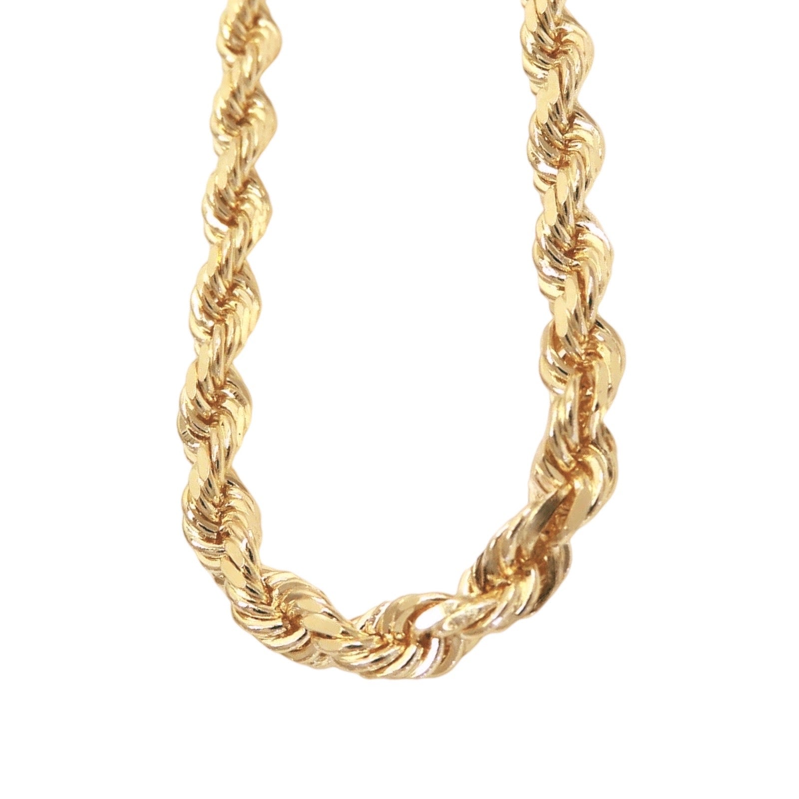 10K Solid Gold Rope Chain