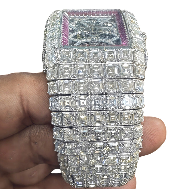 Moissanite Billionaire Watch