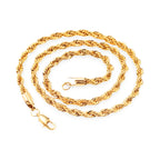 10K Solid Gold Rope Chain