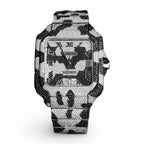 Cartier Moissanite Watch Black And White