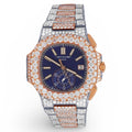 PP Two Tone Moissanite Diamond Watch