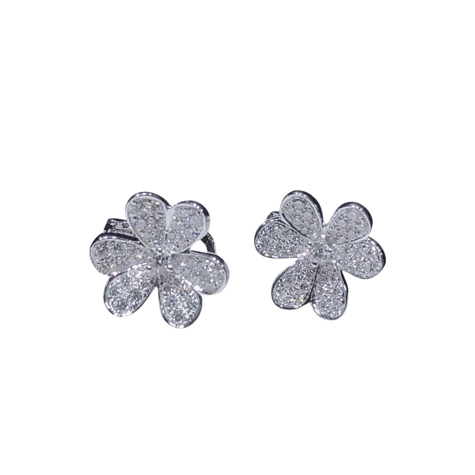 Floral Earrings 10K Gold