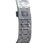 Rainbow Arabic Numeral Moissanite Watch
