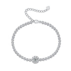 Moissanite 925 Silver Bracelet