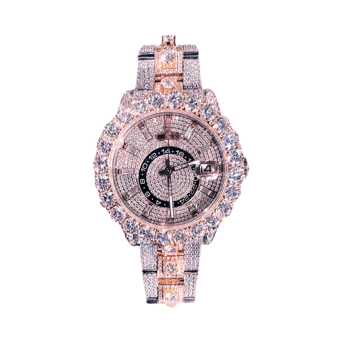 Pointer Diamond Moissanite Watch