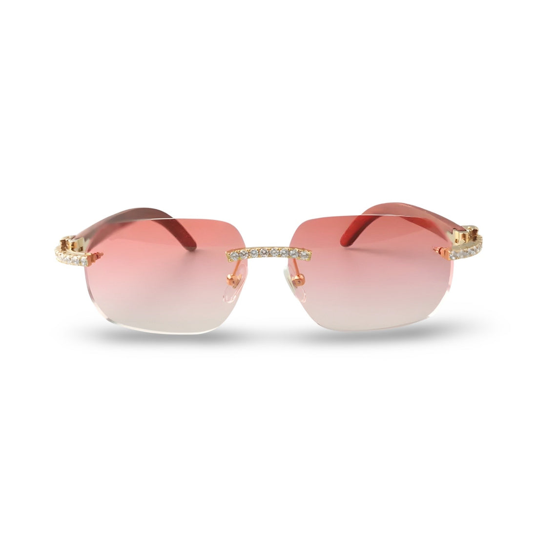 925 Moissanite Rimless Sunglasses