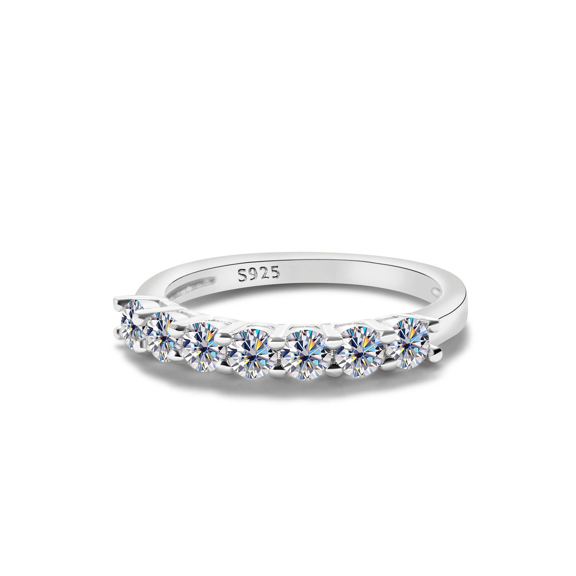 Eternity Moissanite Ring S925 Silver