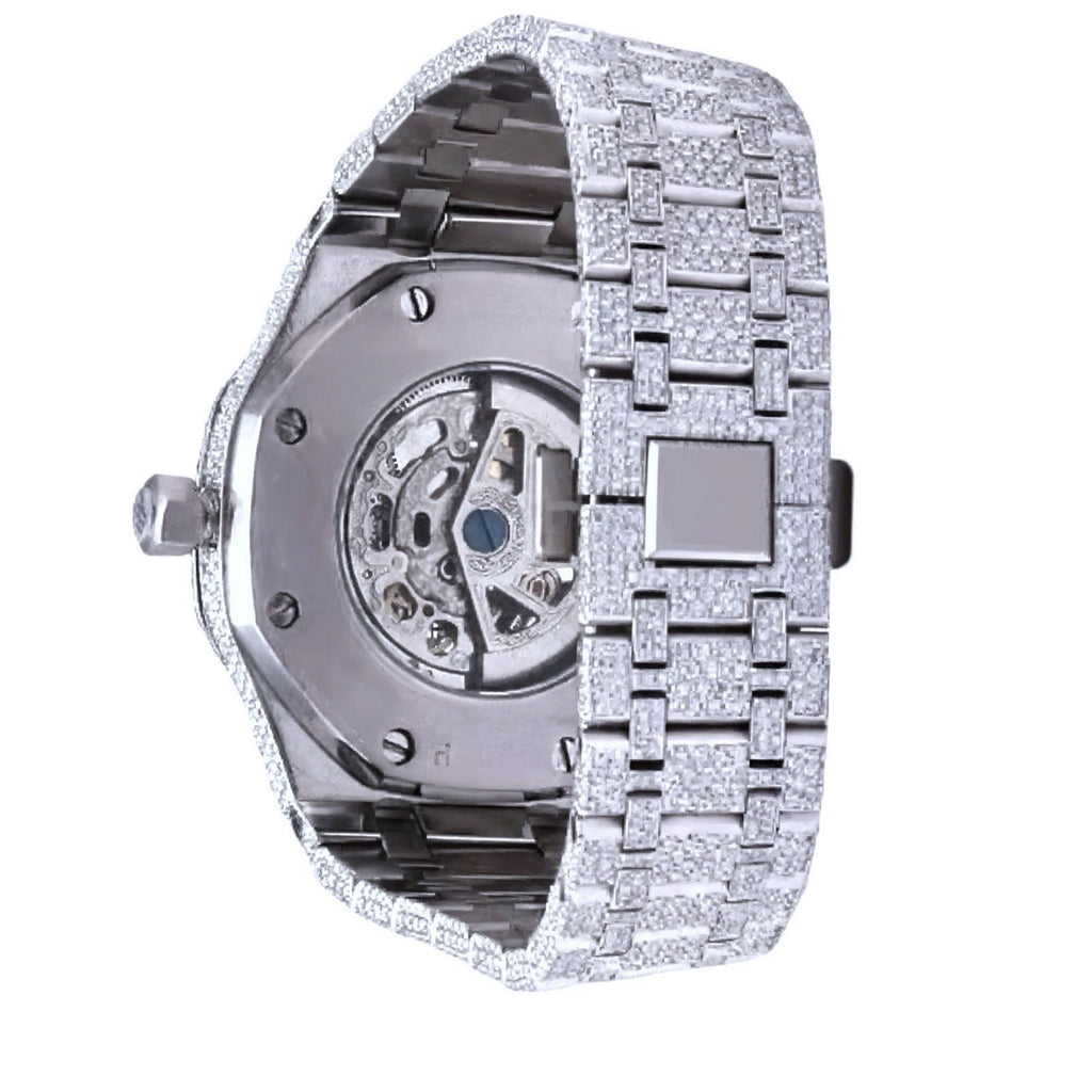 Skeleton Moissanite Watch