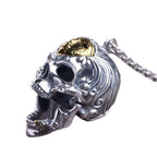 Vintage Craft Skull Silver Pendant