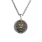 Vintage Silver Lion Pendant