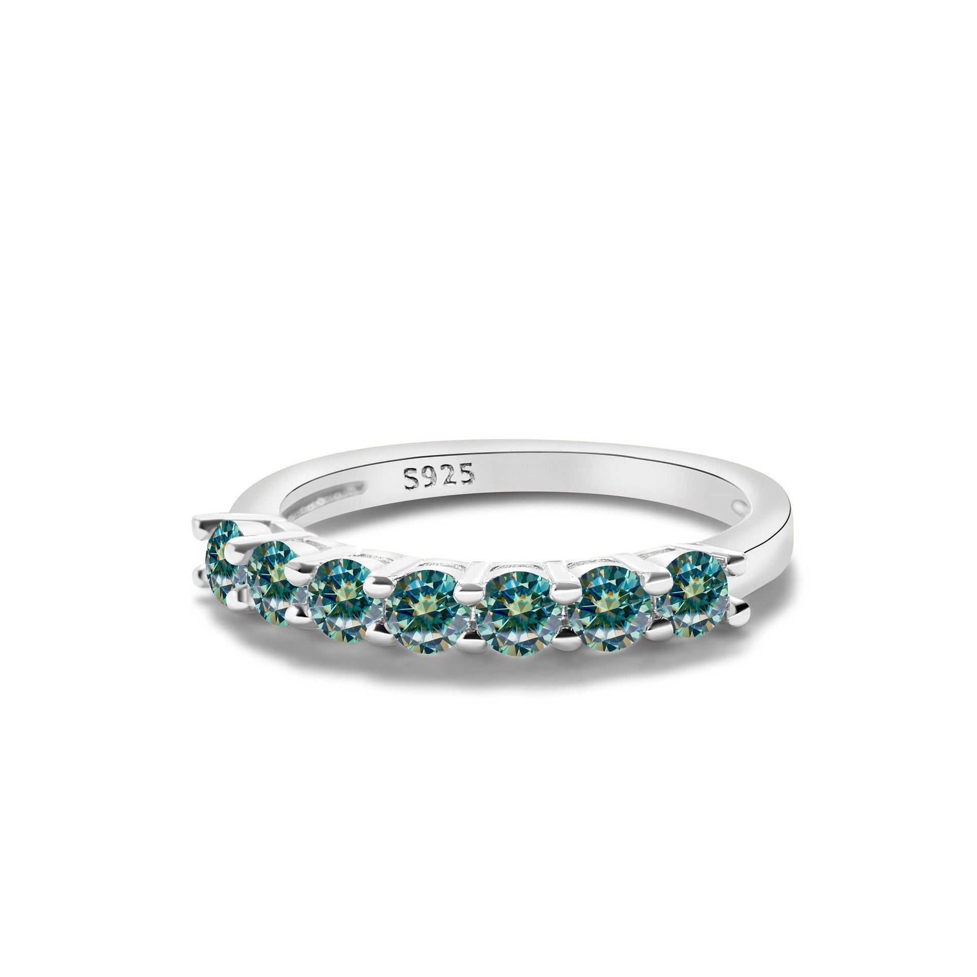 Eternity Moissanite Ring S925 Silver