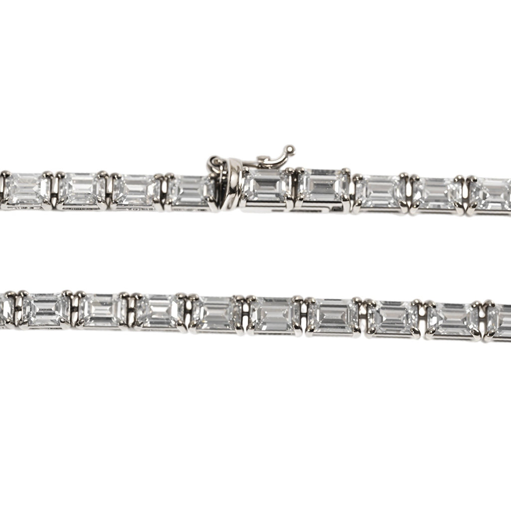 Emerald Cut Tennis Chain