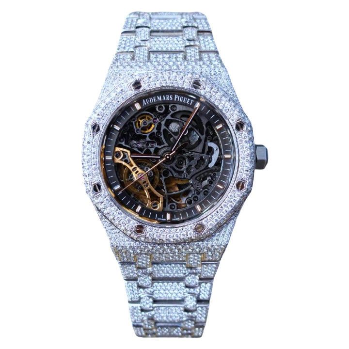 AP Skeleton Moissanite Watch