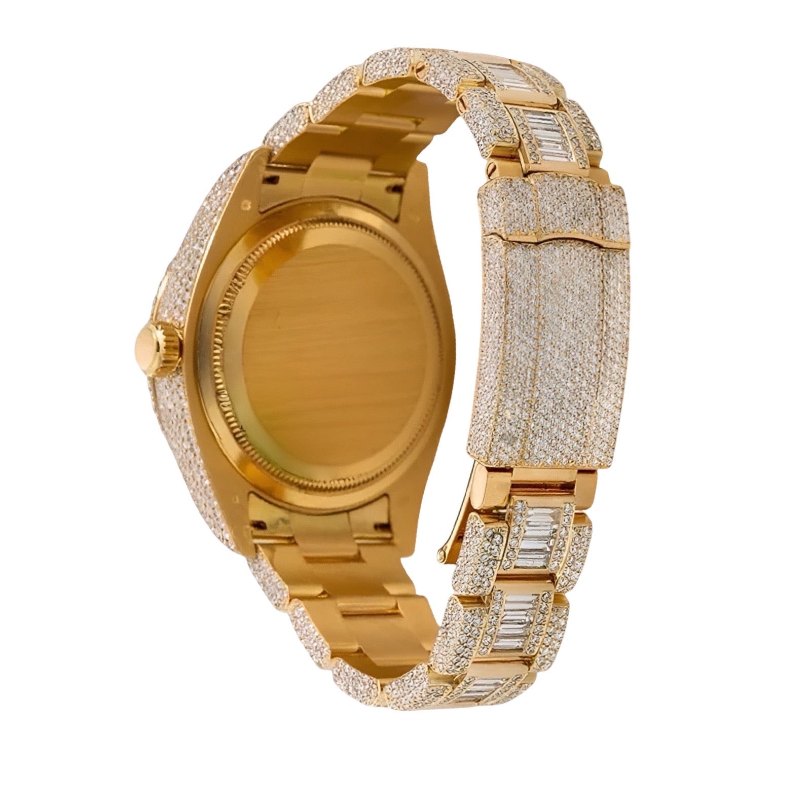 Rolex Sky-Dweller Moissanite Watch