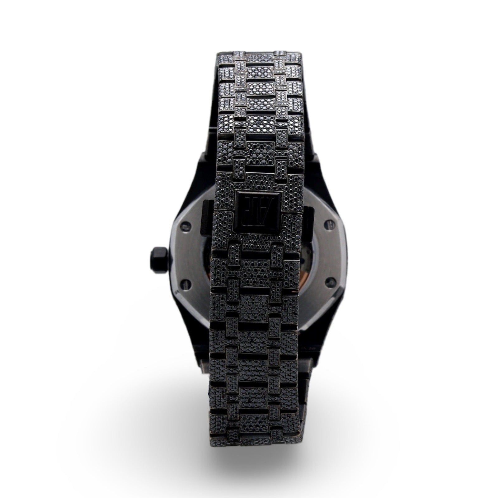 Black Moissanite Watch