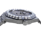 Rainbow Arabic Numeral Moissanite Watch