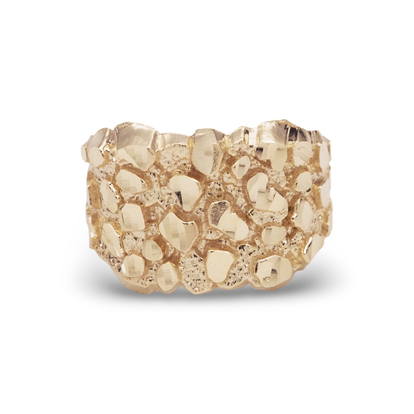 10K Gold Nugget Ring