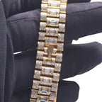 Rolex Day-Date Moissanite Watch