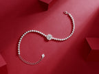 Moissanite 925 Silver Bracelet