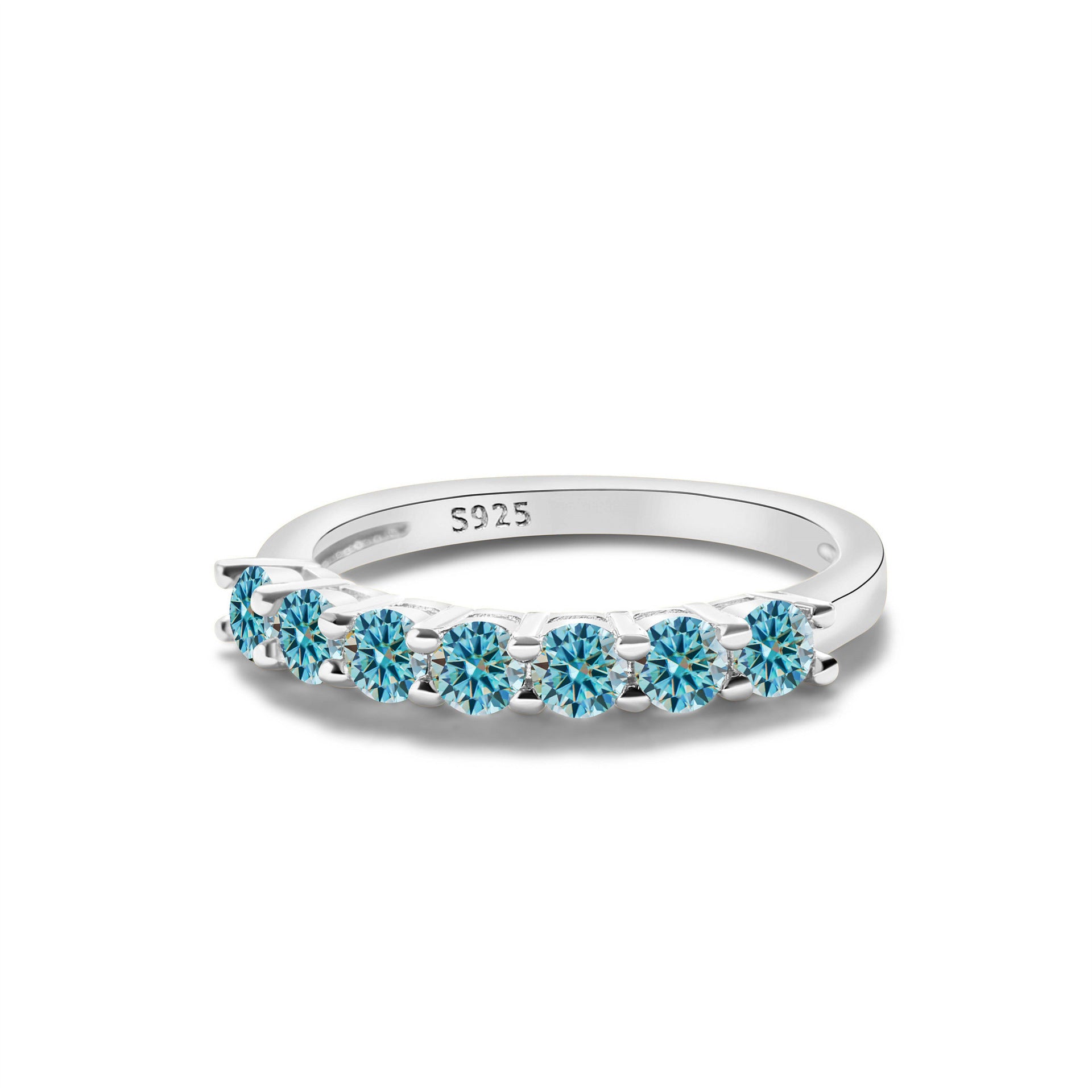 Eternity Moissanite Ring S925 Silver