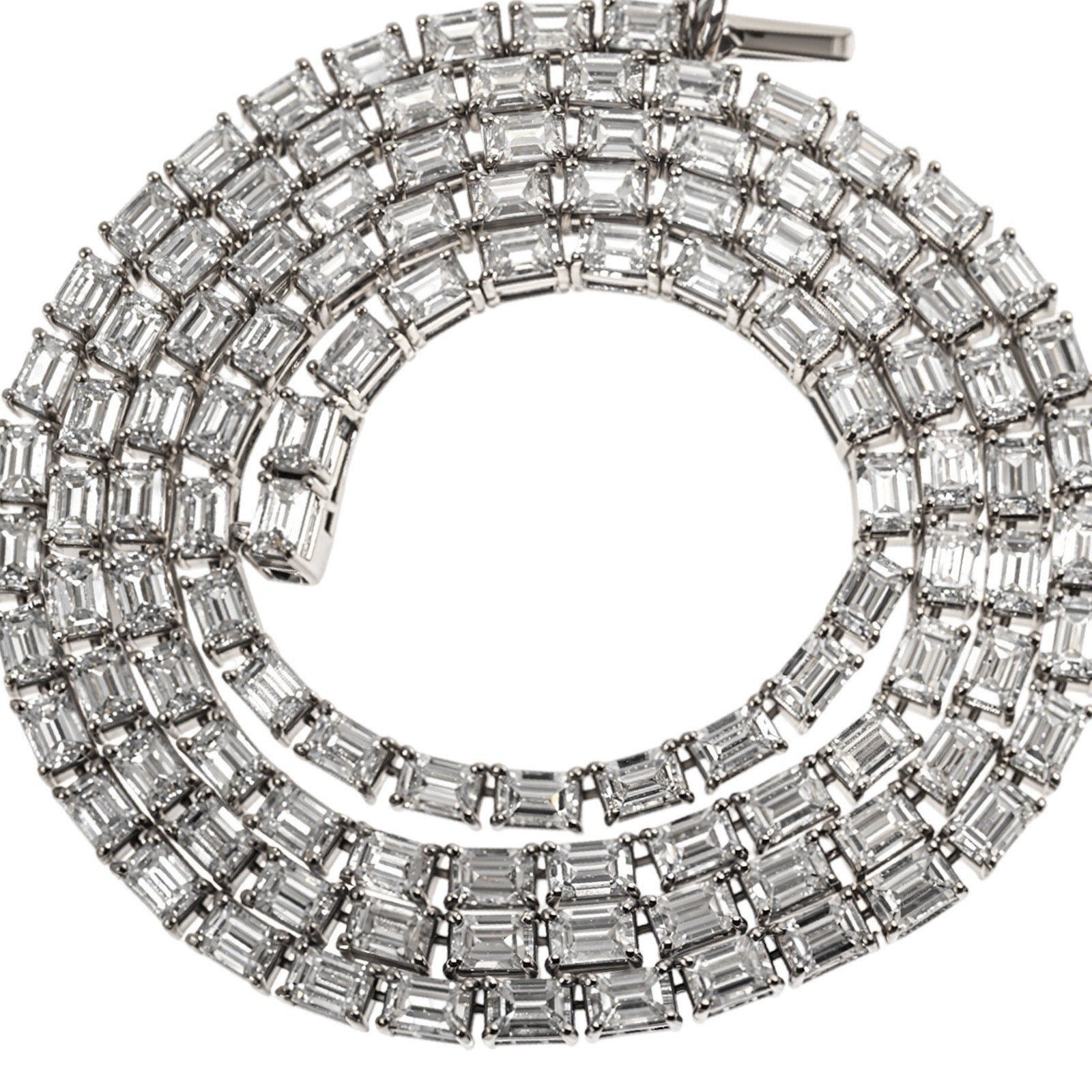 Emerald Cut Tennis Chain