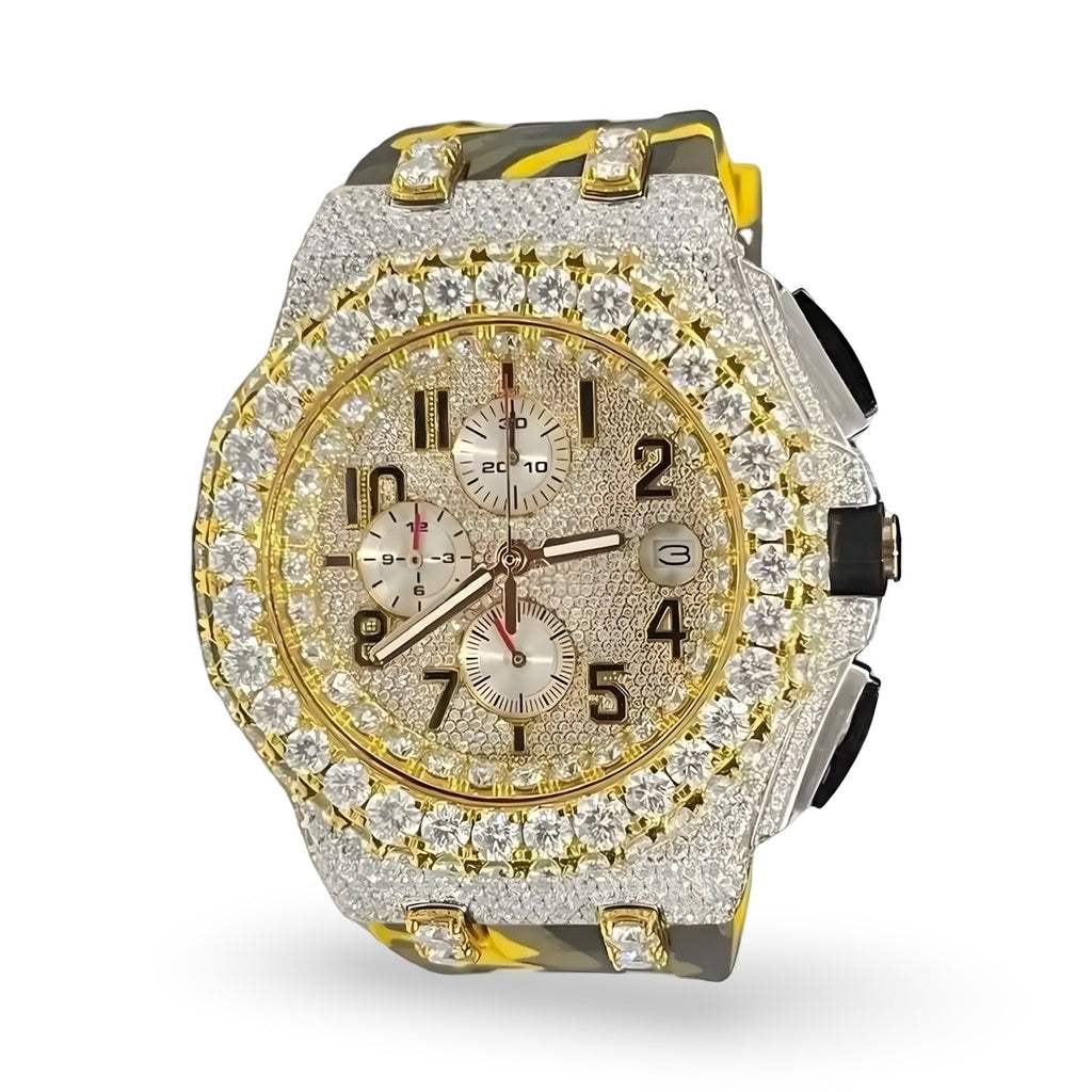 AP Royal Oak  Moissanite Watch