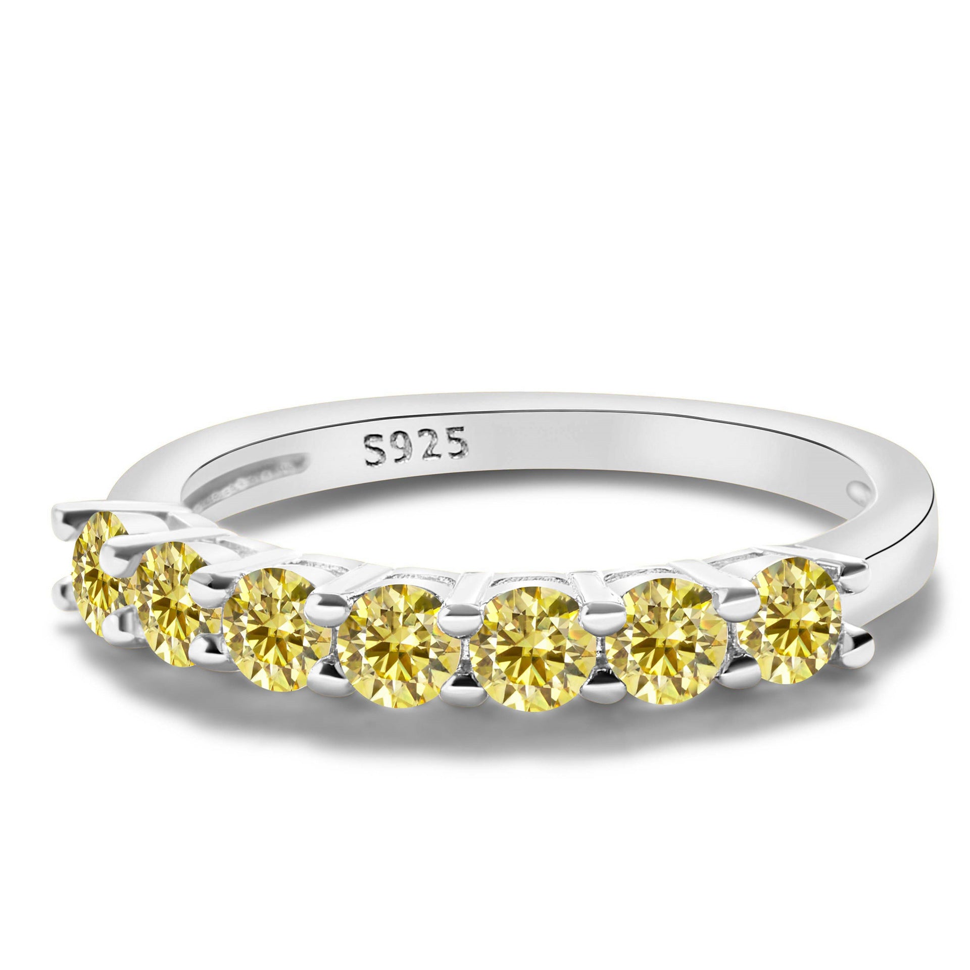 Eternity Moissanite Ring S925 Silver