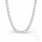 4mm Moissanite Tennis Necklace