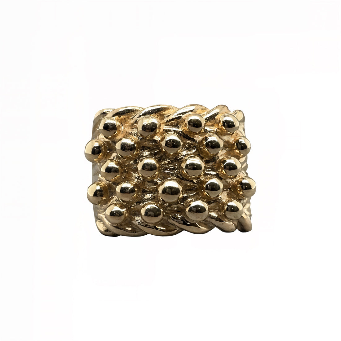 10K Gold Keeper Ring