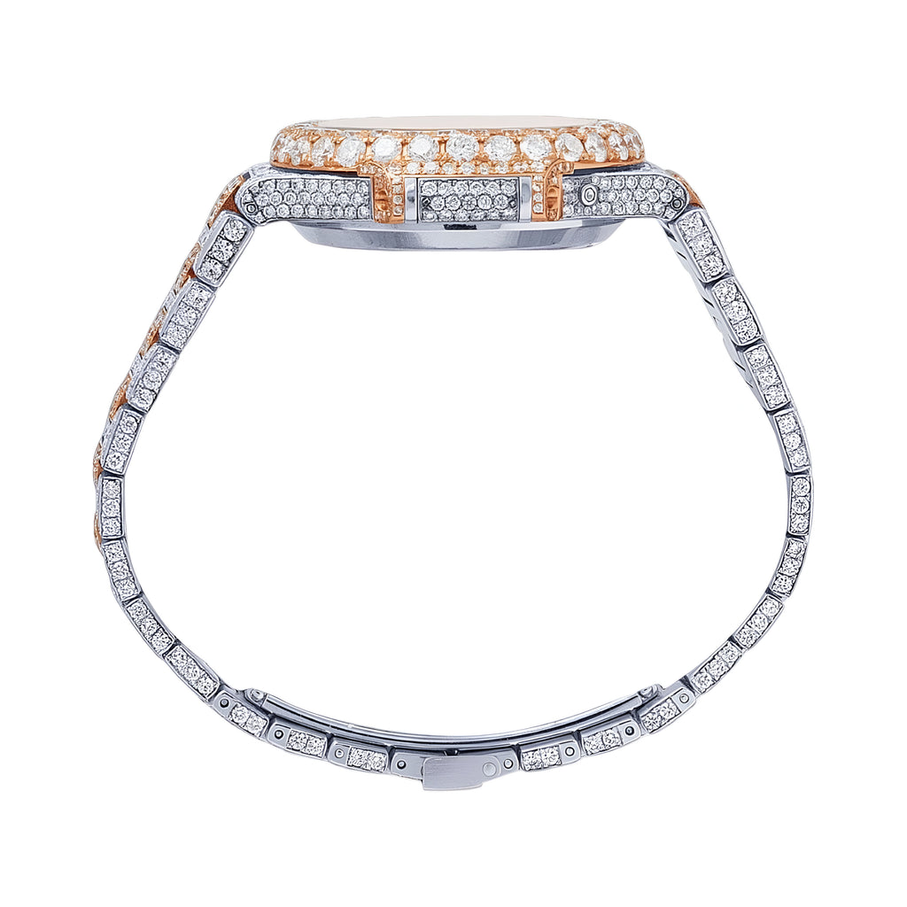 PP Two Tone Moissanite Diamond Watch