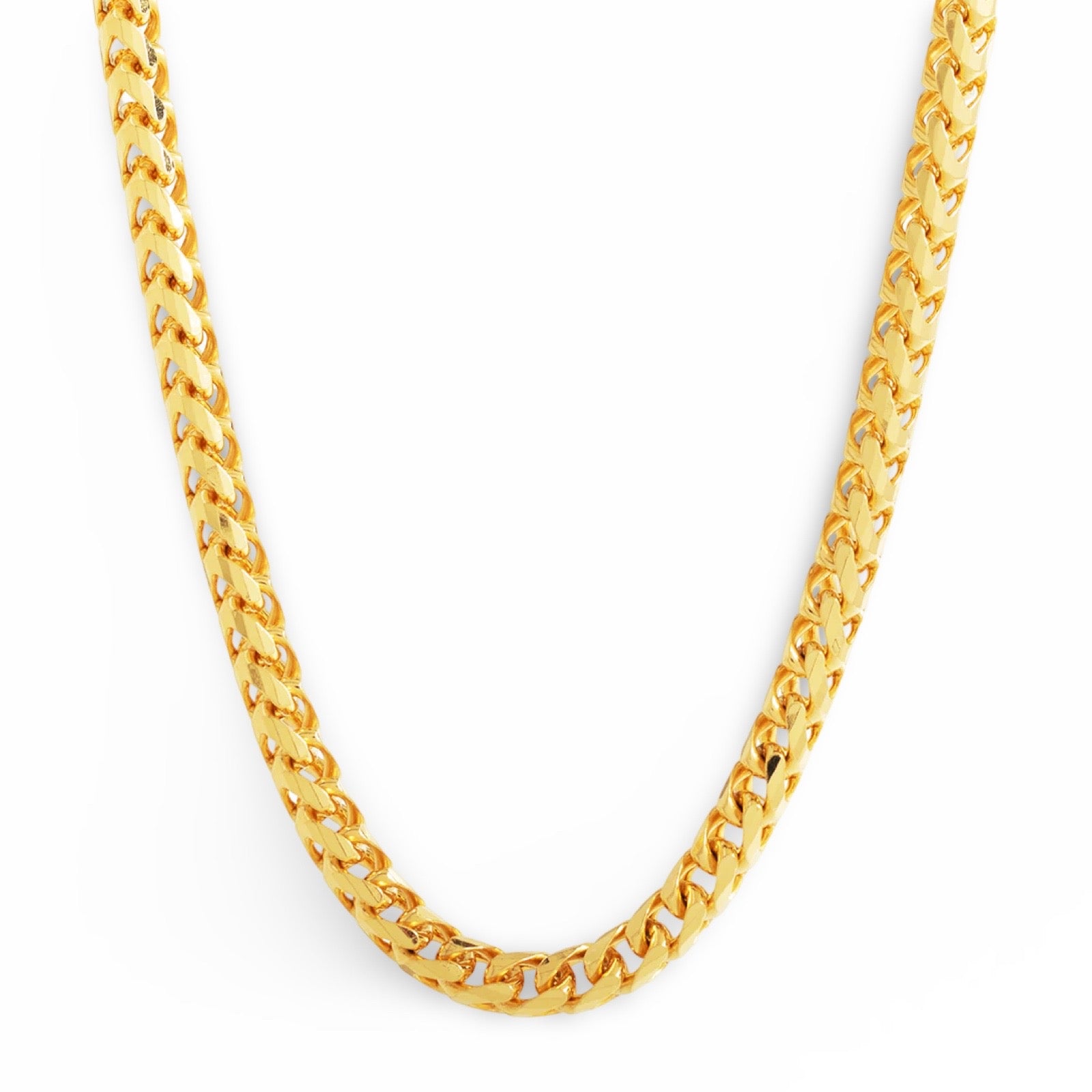 10K Gold Franco Link Chain 4mm