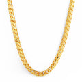 10K Gold Franco Link Chain 4mm