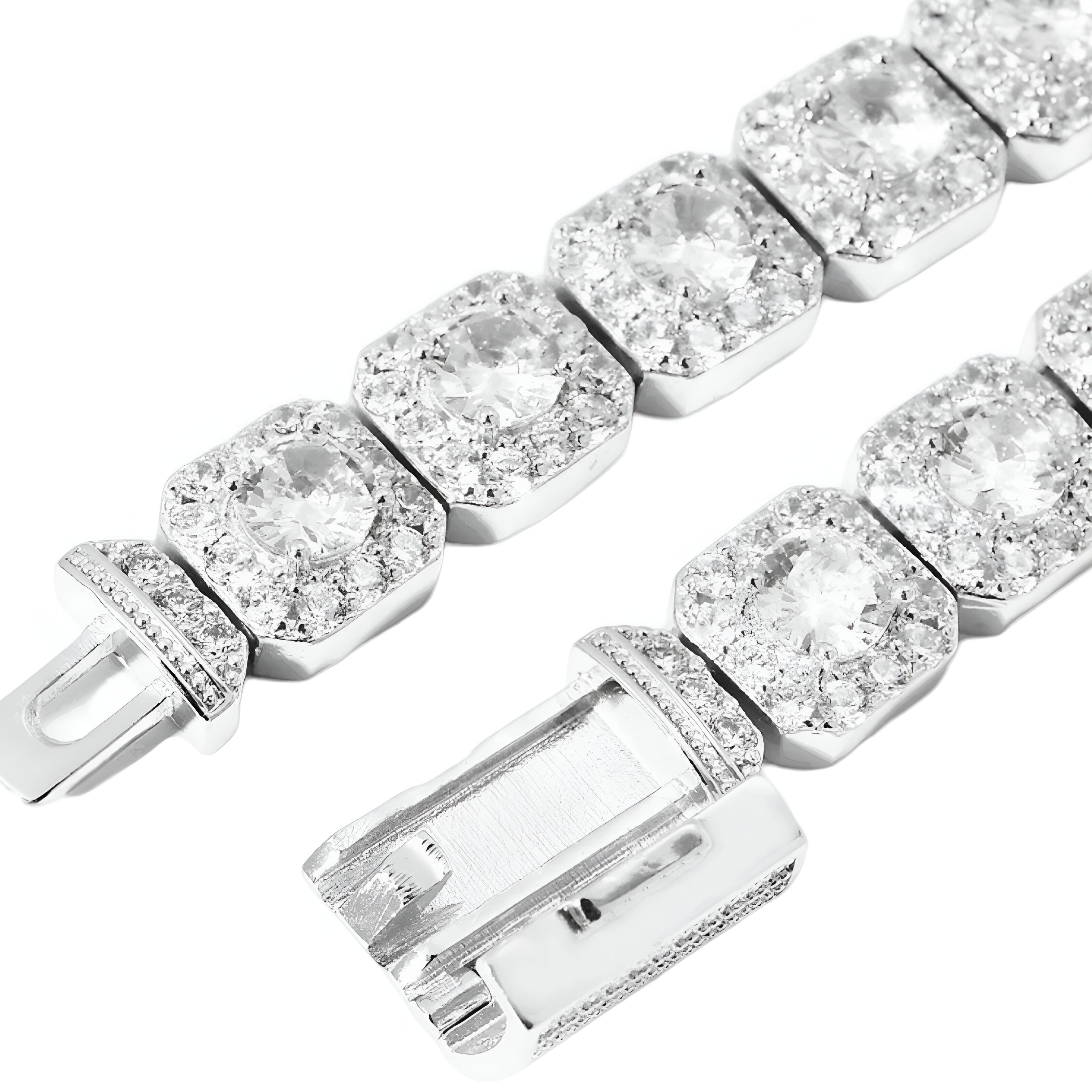 10MM Cluster Tennis Chain