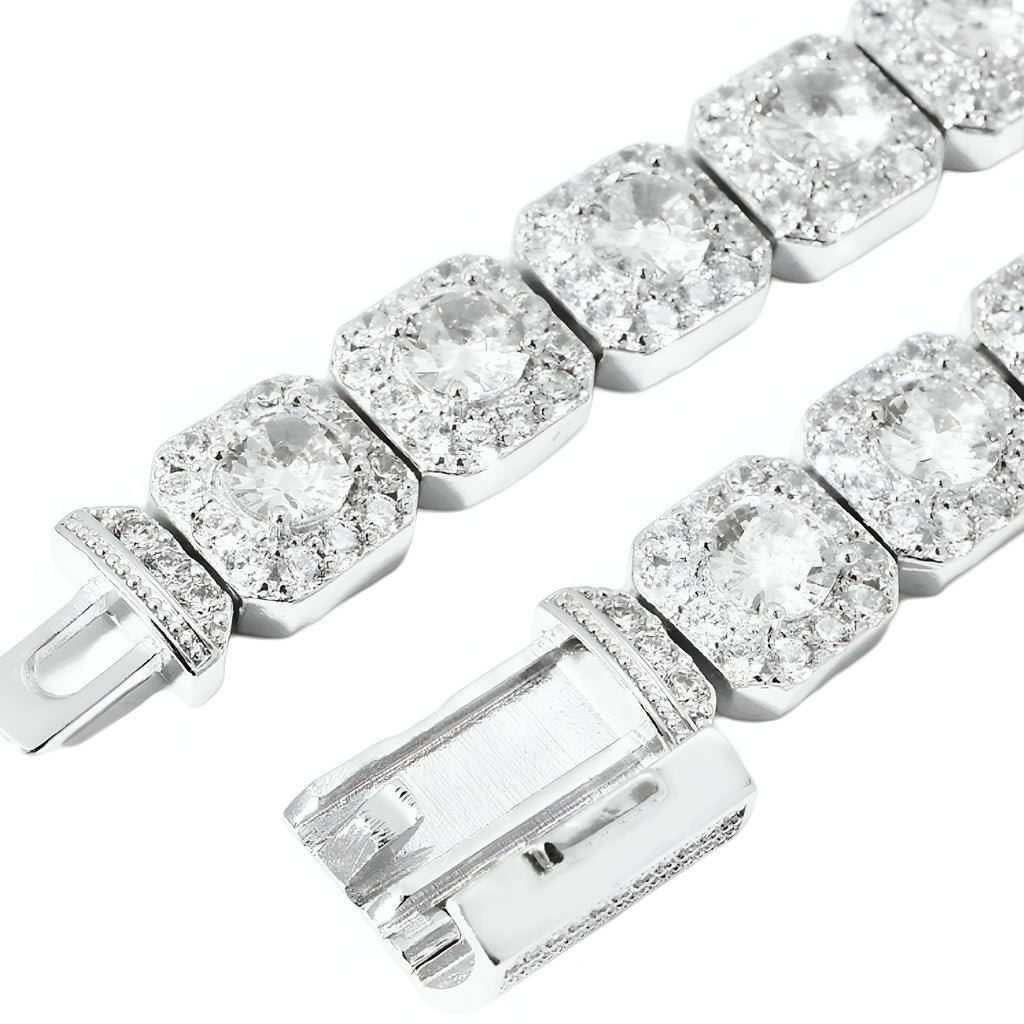 10MM Cluster Tennis Chain