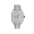Cartier Arebic Numeral Moissanite Watch