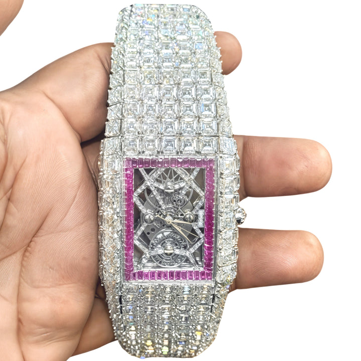 Moissanite Billionaire Watch