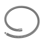 10mm VVS Moissanite Cuban link chain