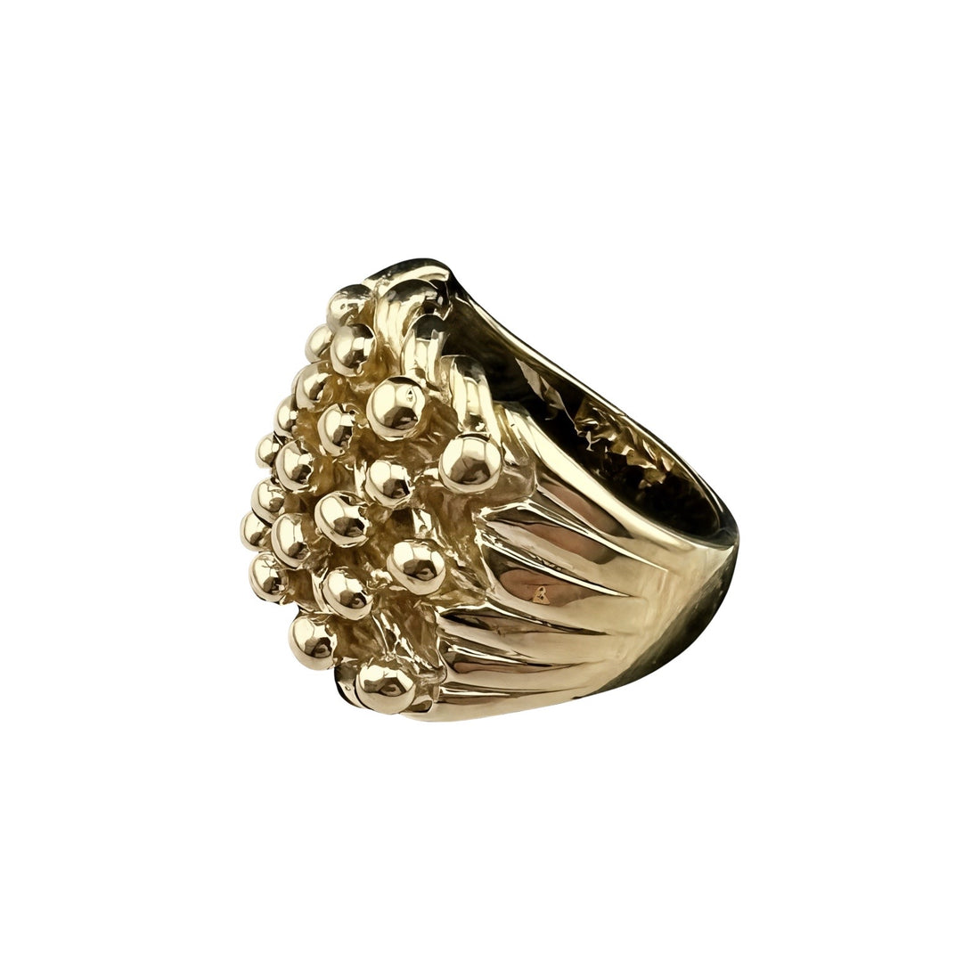 10K Gold Keeper Ring