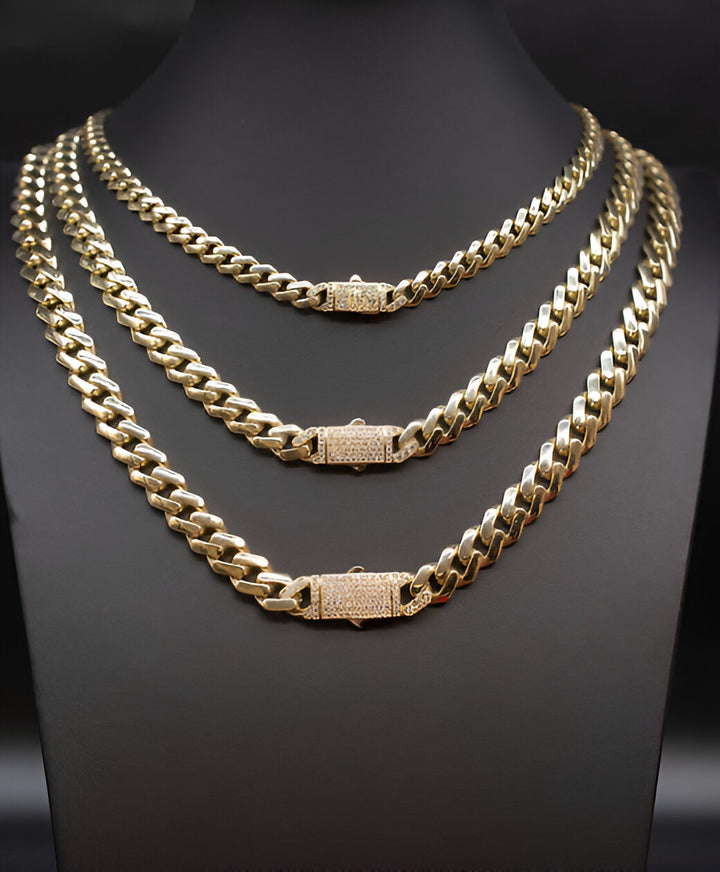 Cuban Link chain 1.00 CT Lab Diamond