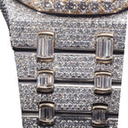 AP Skeleton Two Tone Moissanite Watch