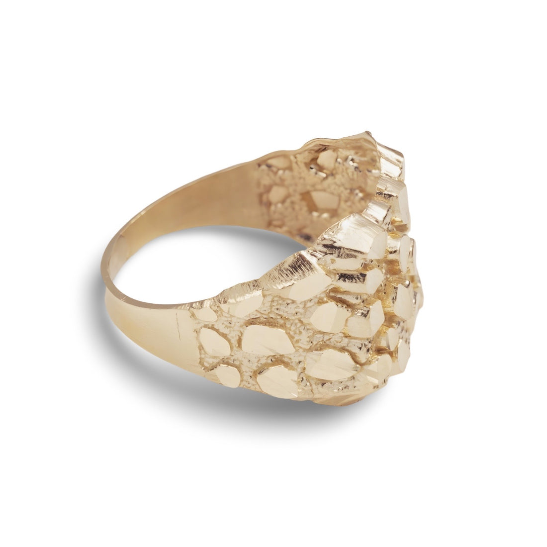 10K Gold Nugget Ring