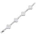 Four-leaf Clover Tennis Bracelet