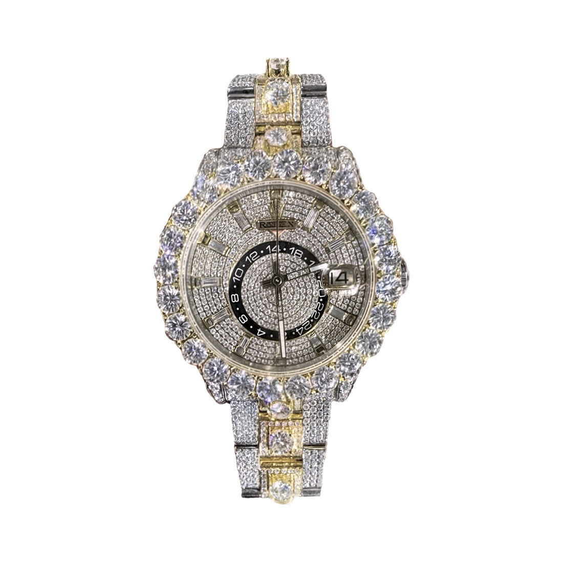 Pointer Diamond Moissanite Watch