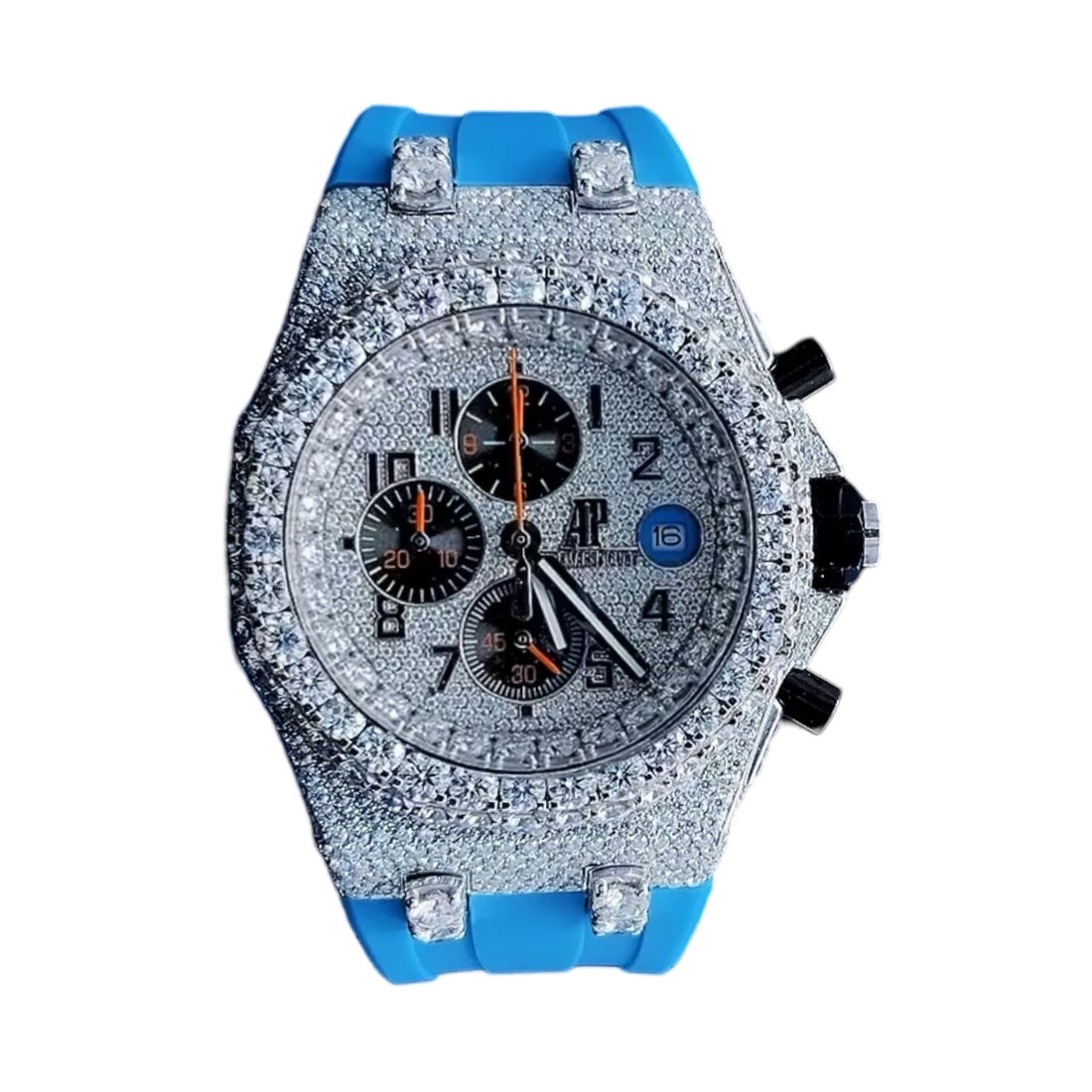 AP Offshore Chrono Moissanite Watch