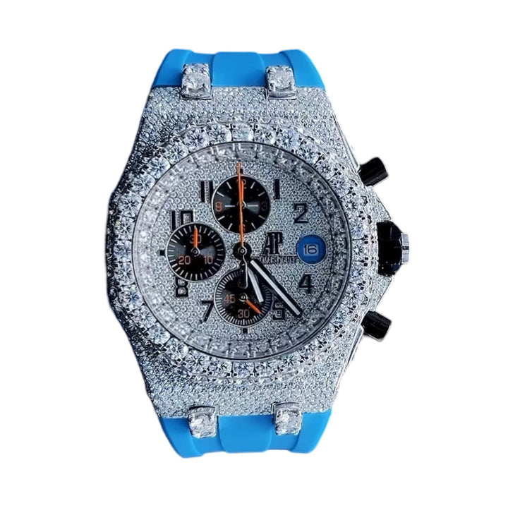 AP Offshore Chrono Moissanite Watch