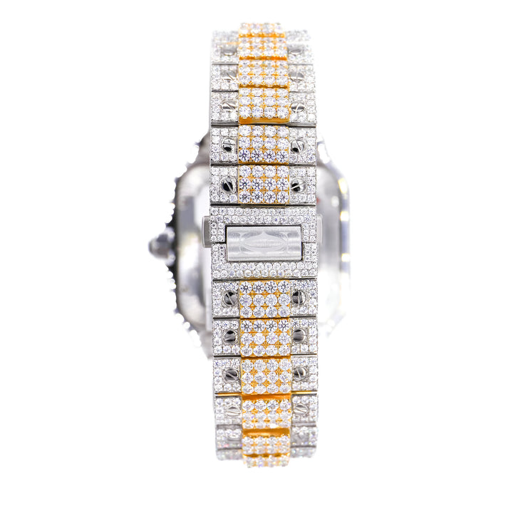 Moissanite Watch Two Tone