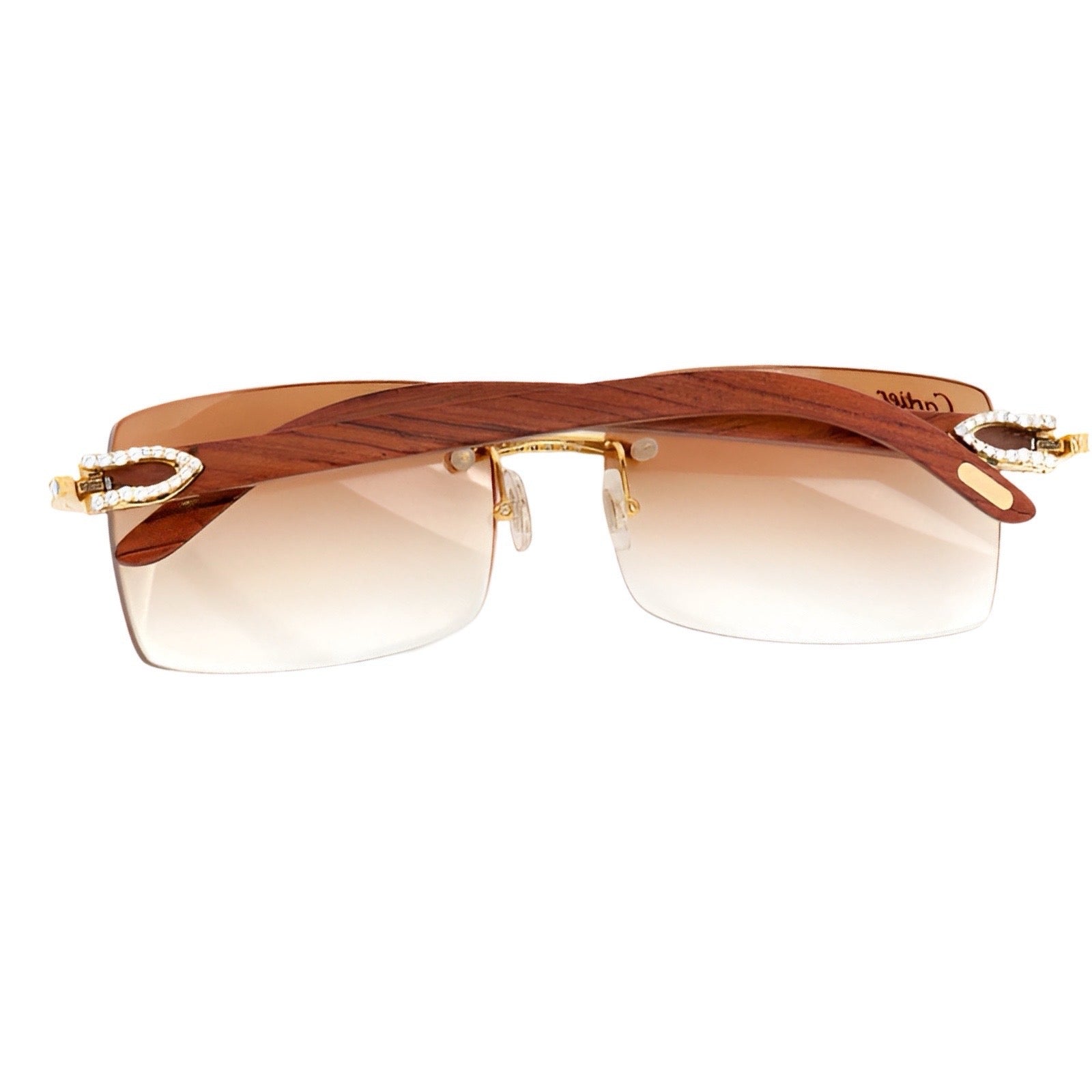 Rimless Moissanite Glasses